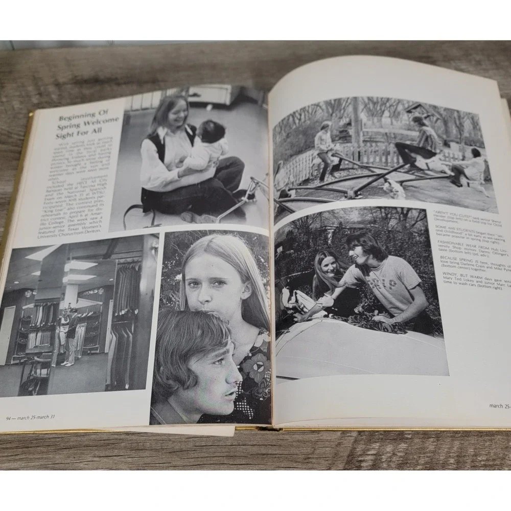 1973 Amarillo High School Yearbook La Airosa Texas Annual Volume 55‎